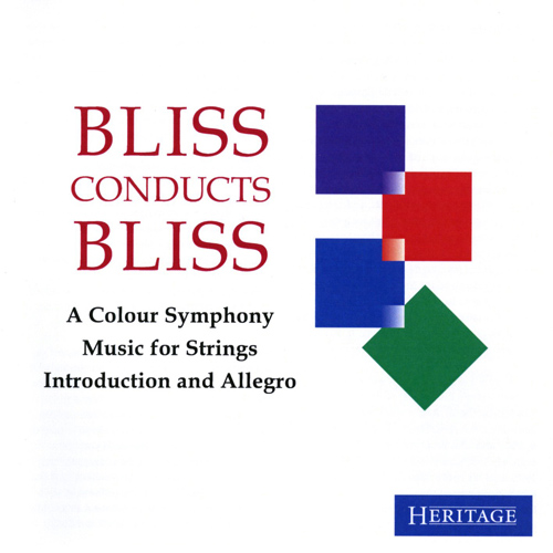 ブリス：色彩交響曲／弦楽のための音楽／序奏とアレグロ（ブリス・コンダクツ・ブリス）（1955-1956） - HTGCD221 - NML  ナクソス・ミュージック・ライブラリー