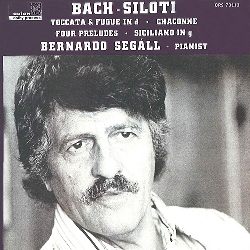 J. S. バッハ：鍵盤作品集（編曲：A. シロティ）（セガール