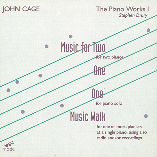 ジョン・ケージ　
3 Original Albums ジョン・ケージ・エディション 13 - ピアノ作品集 1 （ドルリー
