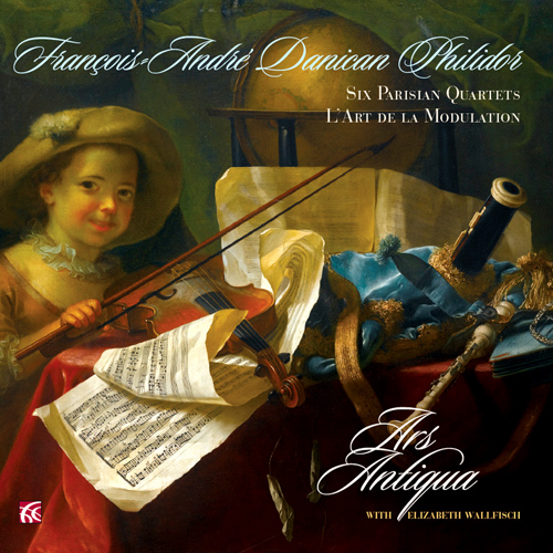 フランソワ=アンドレ・ダニカン・フィリドール 転調の技法 四重奏曲第4番 変ロ長調 5859265 NML ナクソス