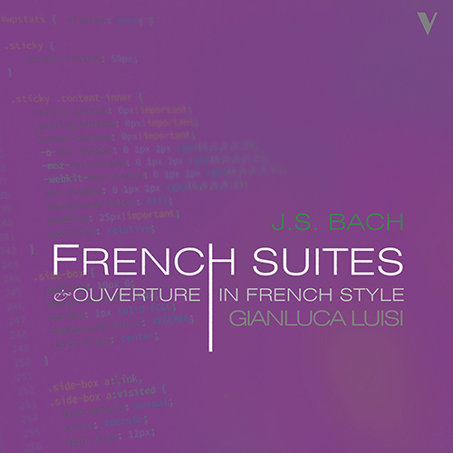 フランス組曲 Bach French Suite No 3 in B minor バッハ：フランス組曲第3番