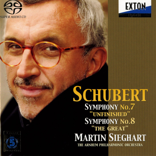 シューベルト：交響曲第8番「未完成」、第9番「ザ・グレート