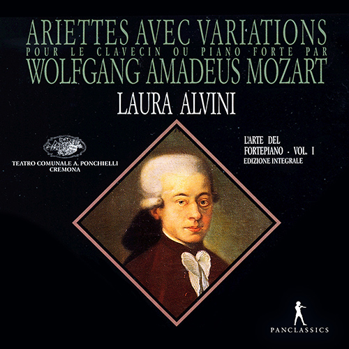 モーツァルト：ピアノ作品集（変奏曲集）（アルヴィーニ） - PC19003