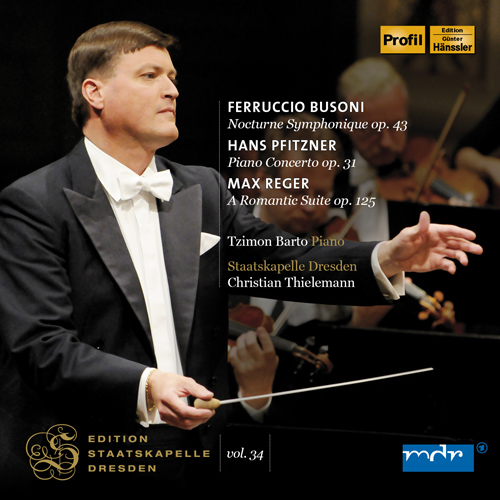 プフィッツナー　交響曲　協奏曲　管弦楽曲　全集的CD　希少良品　PFITZNER ブゾーニ：交響的夜想曲／プフィッツナー：ピアノ協奏曲／レーガー