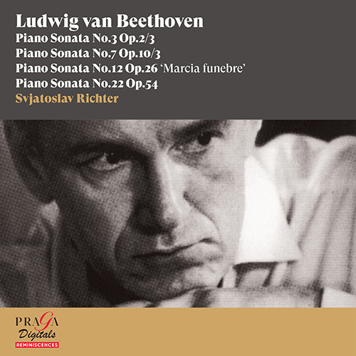 ベートーヴェン：ピアノ・ソナタ第3番、第7番、第12番、第22番（リヒテル）（1959-1975） - PRD350079D - NML  ナクソス・ミュージック・ライブラリー