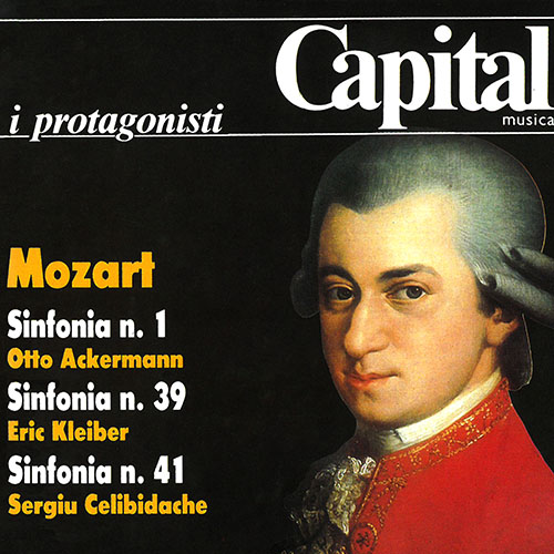 モーツァルト：交響曲第1番、第39番、第41番「ジュピター