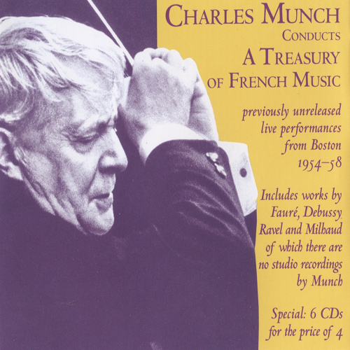シャルル・ミュンシュ - フランス音楽録音集（1954-1958） - WHRA-6027 