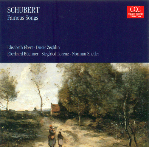 Imagen de apoyo de  SCHUBERT, F.: Lieder (Ebert, Buchner, Lorenz)