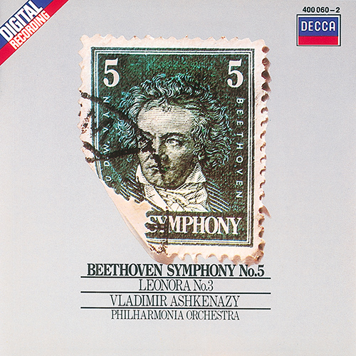 Imagen de apoyo de  BEETHOVEN, L. van: Symphony No. 5 / Leonore Overture No. 3 (Philharmonia Orchestra, Ashkenazy)