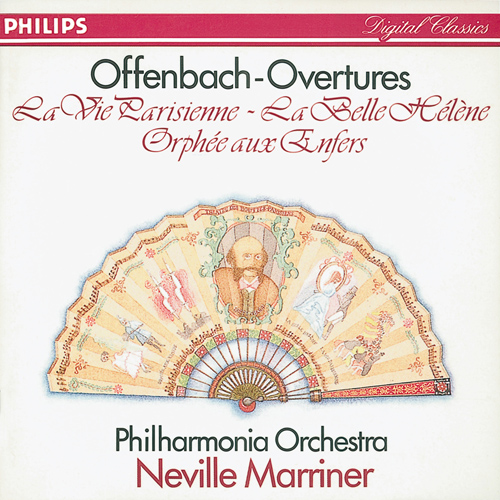 Imagen de apoyo de  OFFENBACH, J.: Overtures (Philharmonia Orchestra, Marriner)