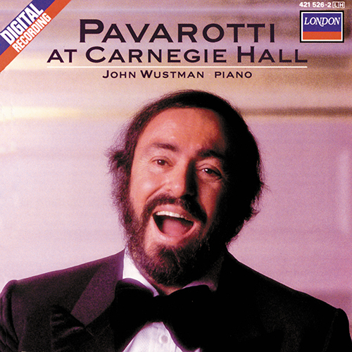 Imagen de apoyo de  Vocal Recital: Pavarotti, Luciano - SCARLATTI, A. / STRADELLA, A. / LEGRENZI, G. / SCHUBERT, F. / VERDI, G. / LISZT, F. (Pavarotti at Carnegie Hall)