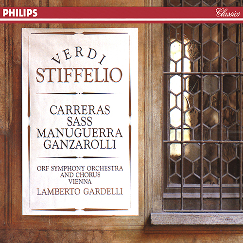 Imagen de apoyo de  VERDI, G.: Stiffelio [Opera] (Carreras, Sass, Manuguerra, Ganzarolli, Cesare, Venuti, T. Moser, ORF Symphony, Gardelli)