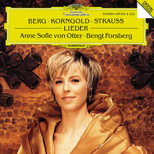 Imagen de apoyo de  BERG, A. / KORNGOLD, E.W. / STRAUSS, R.: Lieder (Otter, Forsberg)