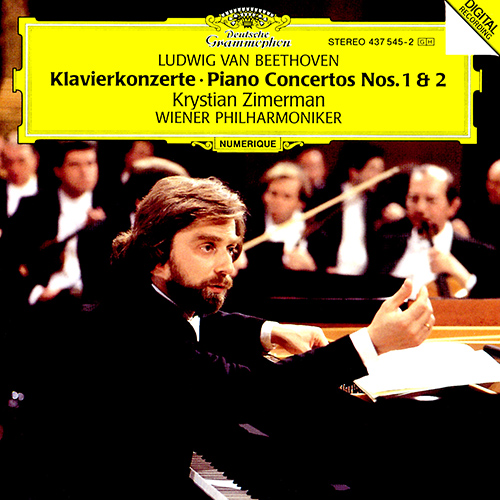 Imagen de apoyo de  BEETHOVEN, L. van: Piano Concertos Nos. 1 and 2 (Zimerman, Vienna Philharmonic)