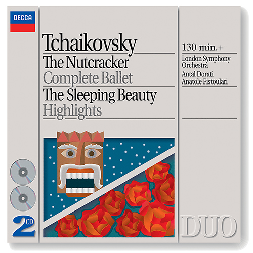 Imagen de apoyo de  TCHAIKOVSKY, P.I.: Nutcracker (The) / The Sleeping Beauty [Ballets] (London Symphony, A. Doráti, Fistoulari)