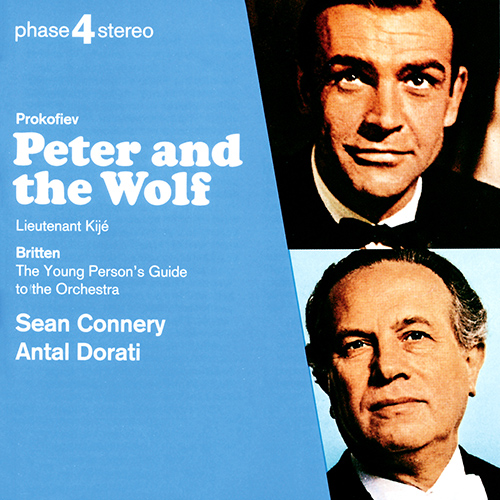 Imagen de apoyo de  PROKOFIEV, S.: Peter and the Wolf / BRITTEN, B.: The Young Person's Guide to the Orchestra (Connery, Royal Philharmonic, A. Doráti)
