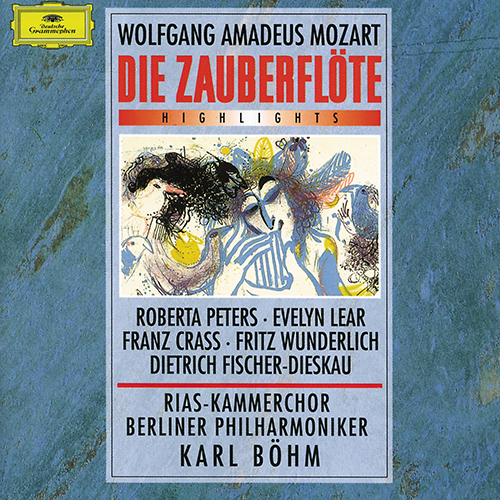 Imagen de apoyo de  MOZART, W.A.: Zauberflöte (Die) (The Magic Flute) [Opera] (Highlights) (R. Peters, E. Lear, Crass, RIAS Chamber Chorus, Berlin Philharmonic, K. Böhm)