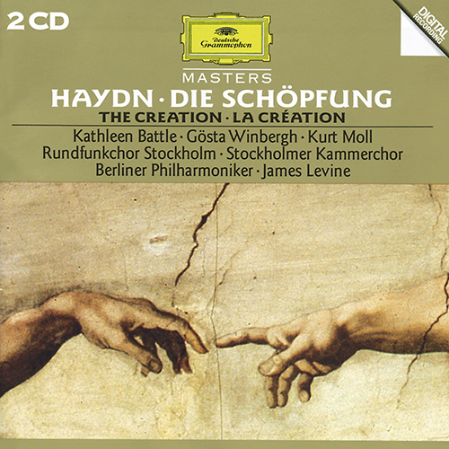 Imagen de apoyo de  HAYDN, J.: Schöpfung (Die) (The Creation) (Battle, Winbergh, Moll, Stockholm Radio Choir, Stockholm Chamber Choir, Berlin Philharmonic, Levine)