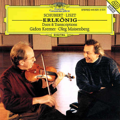 Imagen de apoyo de  SCHUBERT, F. / LISZT, F.: Erlkönig Duos and Transcriptions (Kremer, Maisenberg)