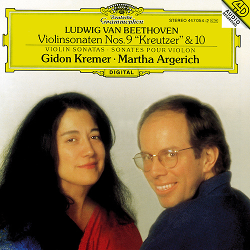 Imagen de apoyo de  BEETHOVEN, L. van: Violin Sonatas Nos. 9, "Kreutzer" and 10 (Kremer, Argerich)