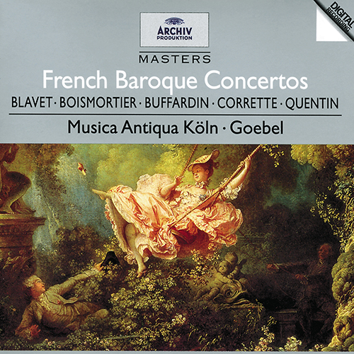 Imagen de apoyo de  French Baroque Concertos - BLAVET, M. / BOISMORTIER, J.B. de / BUFFARDIN, P.-G. / CORRETTE, M. (Cologne Musica Antiqua, Goebel)