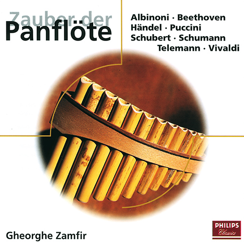 Imagen de apoyo de  Panpipes Arrangements - BEETHOVEN, L. van / PUCCINI, G. / VIVALDI, A. / LOEILLET, J. (Zauber der Panflöte) (Zamfir, Judd)