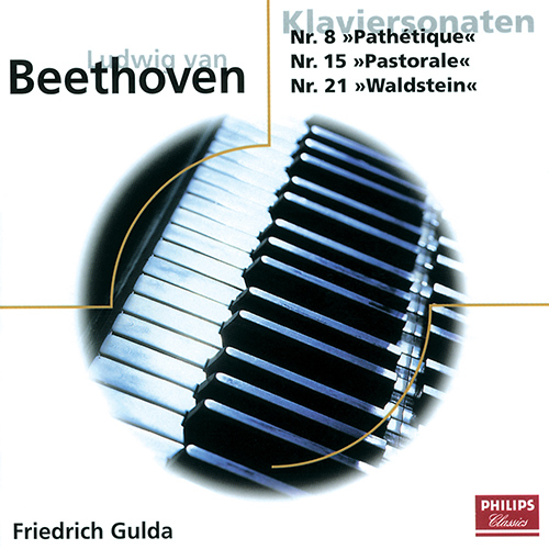 Imagen de apoyo de  BEETHOVEN, L.  van: Piano Sonatas Nos. 8, "Pathétique", 15, "Pastoral", 21, "Waldstein", 22 (Gulda)