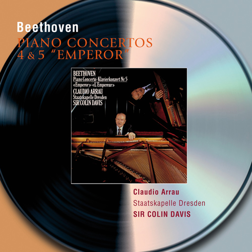 Imagen de apoyo de  BEETHOVEN, L. van: Piano Concertos Nos. 4 and 5, "Emperor" (Arrau, Dresden Staatskapelle, Colin Davis)