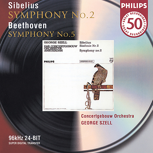 Imagen de apoyo de  BEETHOVEN, L. van: Symphony No. 5 / SIBELIUS, J.: Symphony No. 2 (Royal Concertgebouw, Szell)