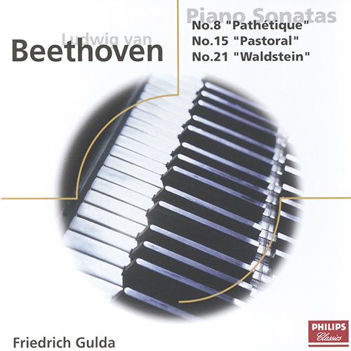 Imagen de apoyo de  BEETHOVEN, L. van: Piano Sonatas Nos. 8, "Pathétique", 15, "Pastoral", 21, "Waldstein", 22 (Gulda)