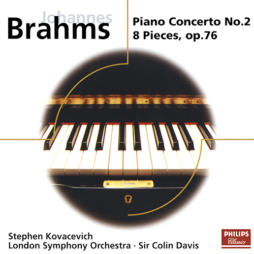Imagen de apoyo de  BRAHMS, J.: Piano Concerto No. 2 / 8 Piano Pieces (Kovacevich, London Symphony, Colin Davis)