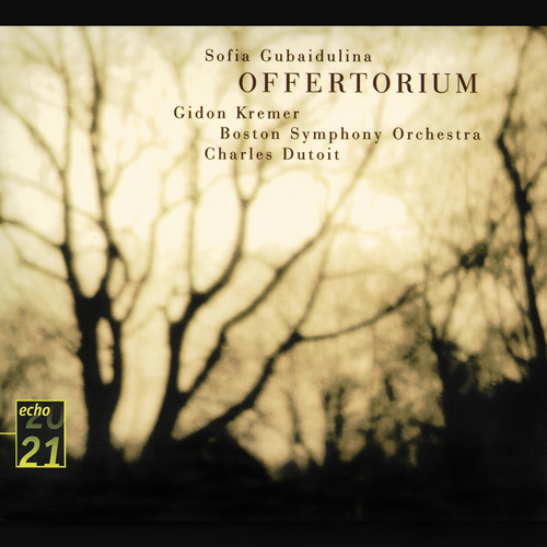 Imagen de apoyo de  GUBAIDULINA, S.: Offertorium / Hommage à T.S. Eliot (Kremer, Whittlesey, Boston Symphony, Dutoit)
