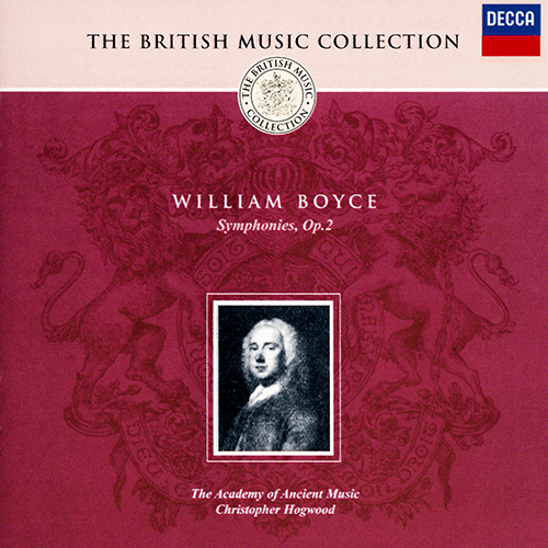 Imagen de apoyo de  BOYCE, W.: Symphonies Nos. 1-8 (Academy of Ancient Music, Hogwood)