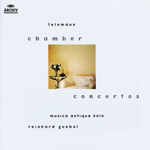 Imagen de apoyo de  TELEMANN, G.P.: Concertos, TWV 40:202, 40:203, 43:A7, 43:g3, 52:a1 (Cologne Musica Antiqua, Goebel)