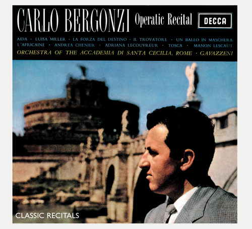 Imagen de apoyo de  Opera Arias (Tenor): Bergonzi, Carlo - VERDI, G. / MEYERBEER, G. / PUCCINI, G. / CILEA, F. GIORDANO, U. (Operatic Recital)