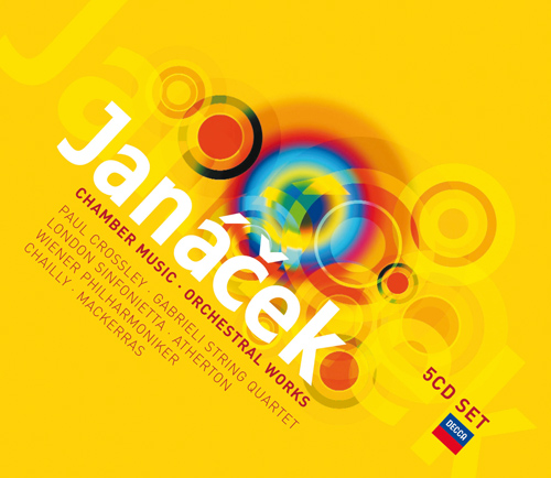 Imagen de apoyo de  JANÁČEK, L.: Chamber and Orchestral Music (Crossley, Gabrieli String Quartet, London Sinfonietta, Chailly, Mackerras)