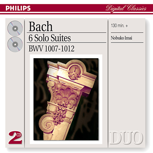 Imagen de apoyo de  BACH, J.S.: Cello Suites Nos. 1-6 (arr. for viola) (Nobuko Imai)