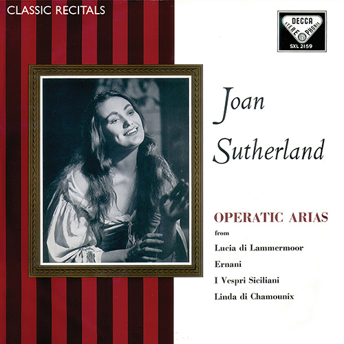 Imagen de apoyo de  Opera Arias (Soprano): Sutherland, Joan - DONIZETTI, G. / VERDI, G.