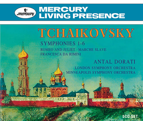 Imagen de apoyo de  TCHAIKOVSKY, P.I.: Symphonies Nos. 1-6 / Romeo and Juliet Fantasy Overture / Marche slave (London Symphony, Minneapolis Symphony, A. Doráti)