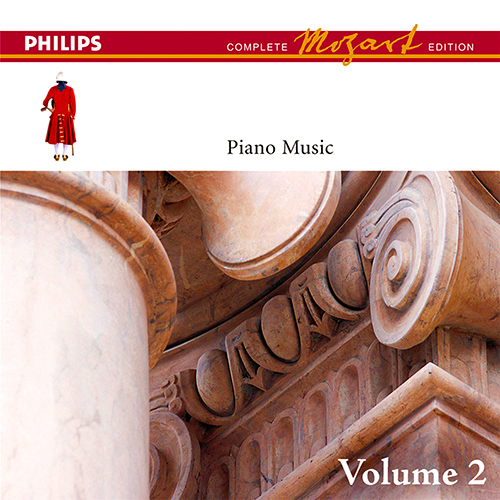 Imagen de apoyo de  MOZART, W.A.: Edition (Complete), Vol. 9 - Piano Music, Vol. 2 (Mitsuko Uchida)