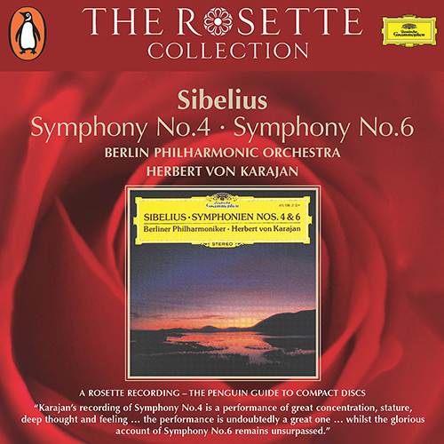 Imagen de apoyo de  SIBELIUS, J.: Symphonies Nos. 4 and 6 (Berlin Philharmonic, Karajan)