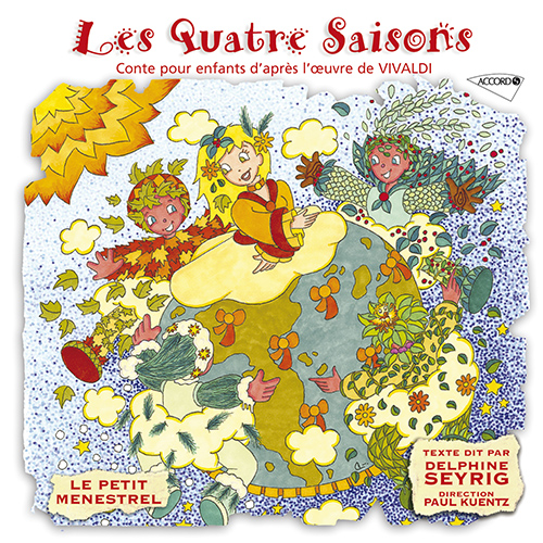 Imagen de apoyo de  PETIT MÉNESTREL (LE) - Conte pour enfants d'après l'oeuvre de Vivaldi: Les quatre saisons (Seyrig, Coquelin, Derain, Fayet, Lucas, Kuentz, Auriacombe)