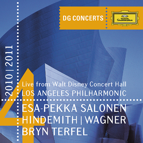 Imagen de apoyo de  HINDEMITH, P.: Symphonic Metamorphosis / WAGNER, R.: Opera Arias (Live from Walt Disney Concert Hall, Vol. 4) (2010-2011) (Terfel, Salonen)