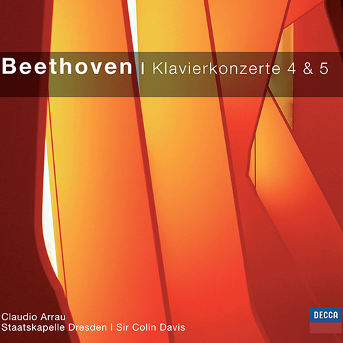 Imagen de apoyo de  BEETHOVEN, L. van: Piano Concertos Nos. 4 and 5, "Emperor" (Arrau, Dresden Staatskapelle, Colin Davis)