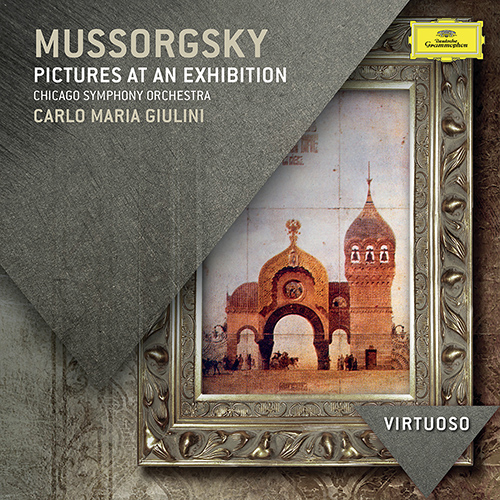 Imagen de apoyo de  MUSSORGSKY, M.P.: Pictures at an Exhibition (arr. M. Ravel) / Boris Godounov (arr. L. Stokowski) / Gayane (Chicago Symphony, Giulini)