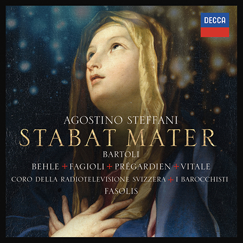 Imagen de apoyo de  STEFFANI, A.: Stabat mater (Behle, Fagioli, Prégardien, Vitale, Radio Svizzera Choir Lugano, I Barocchisti, Fasolis)