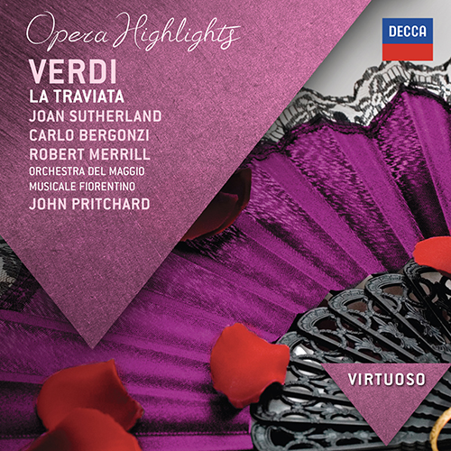 Imagen de apoyo de  VERDI, G.: Traviata (La) [Opera] (Highlights) (Sutherland, Bergonzi, Merrill, Fiorentino Maggio Musicale Chorus and Orchestra, Pritchard)