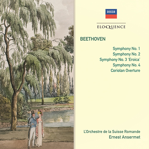 Imagen de apoyo de  BEETHOVEN, L. van: Symphonies Nos. 1-4 / Coriolan Overture (Swiss Romande Orchestra, Ansermet)