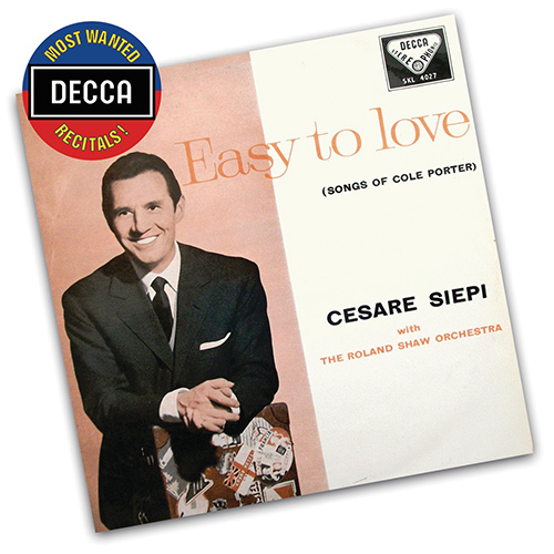 Imagen de apoyo de  Vocal Recital (Bass): Siepi, Cesare - PORTER, C. / VERDI, G. (Easy to Love)