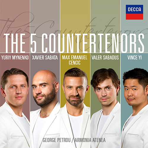 Imagen de apoyo de  Opera Arias - JOMMELLI, N. / PORPORA, N. (The 5 Countertenors) (Cencic, Mynenko, Sabadus, Sabata, Vince Yi)